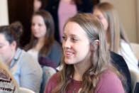 Students listening in Behavioral Sciences class